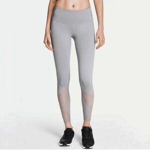 VSX Victoria's Secret Women’s Gray Mesh Leggings Size L